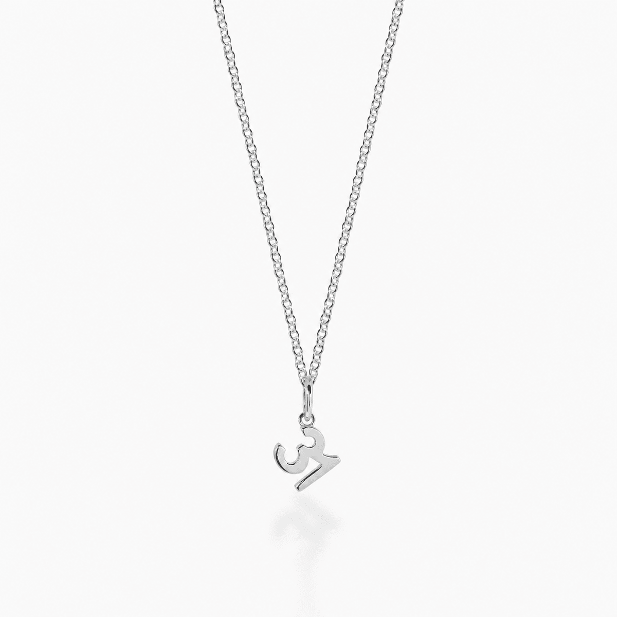 Number Charm Necklace