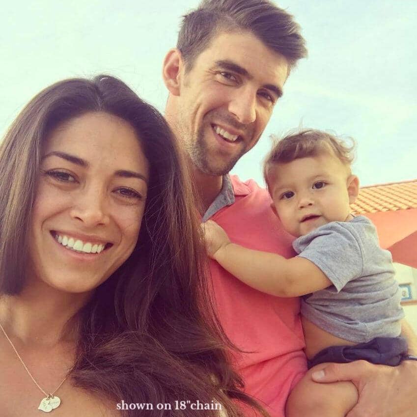 Circle & Heart Necklace