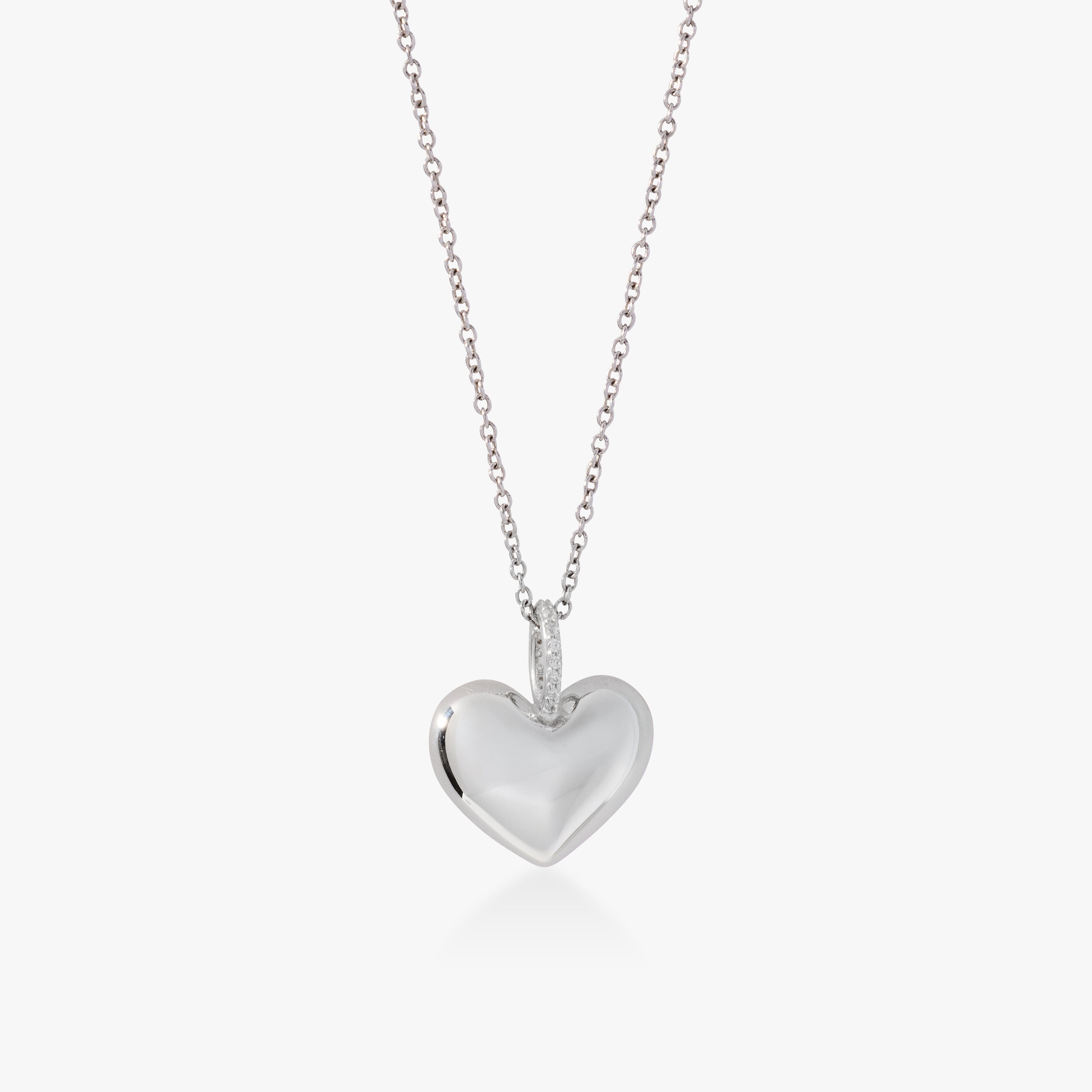 Puffy Heart Necklace