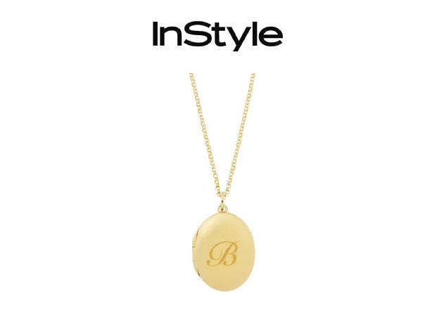 tiny tags oval locket featured in instyle magazine