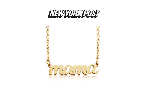 gold mama nameplate new york post