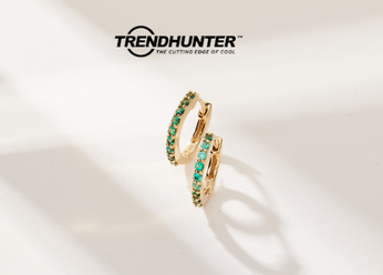 birthstone huggies featured in trendhunter