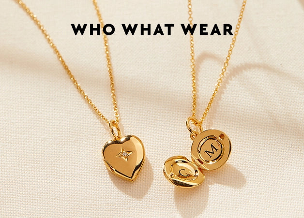 mini lockets featured in who what wear