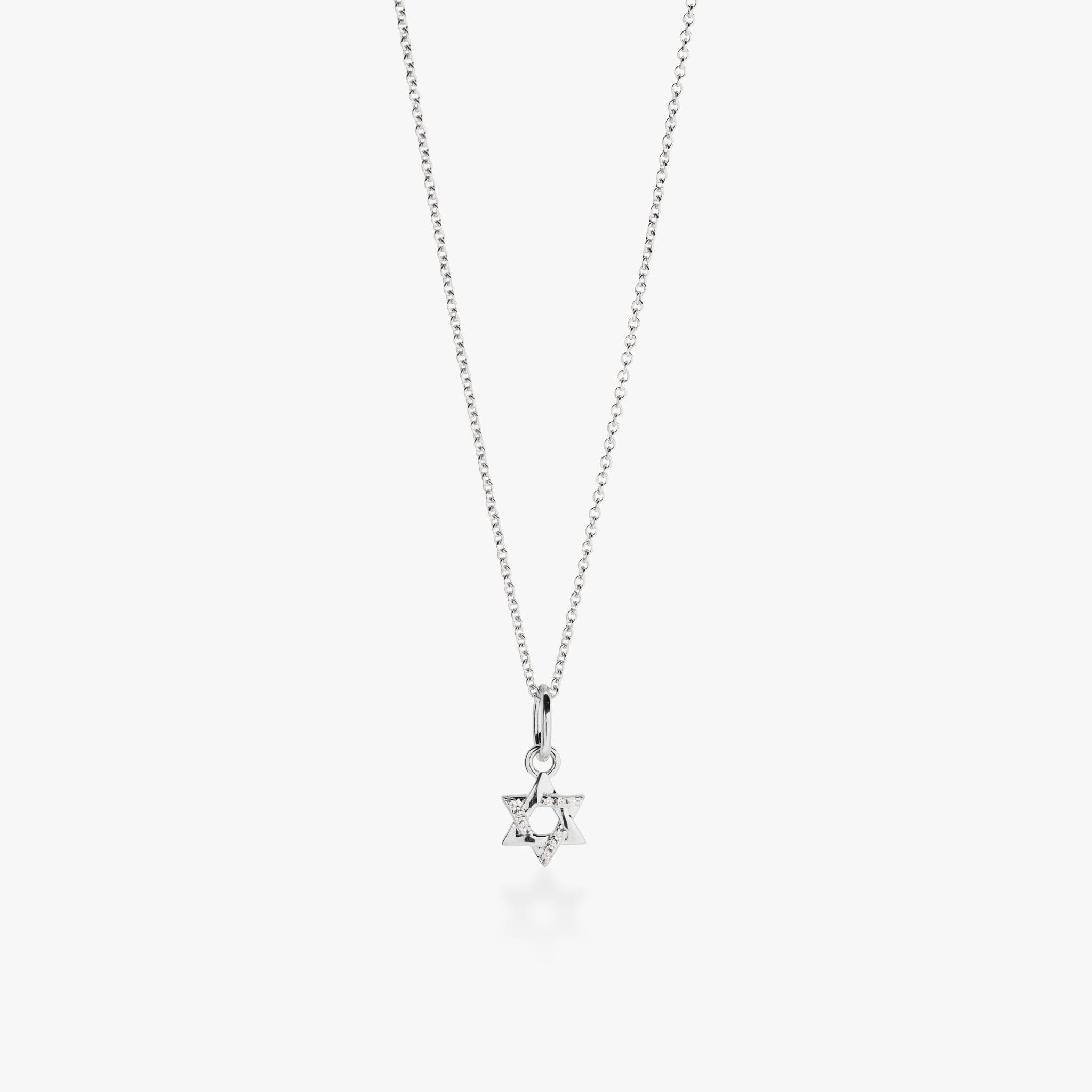 Pavé Star of David Necklace