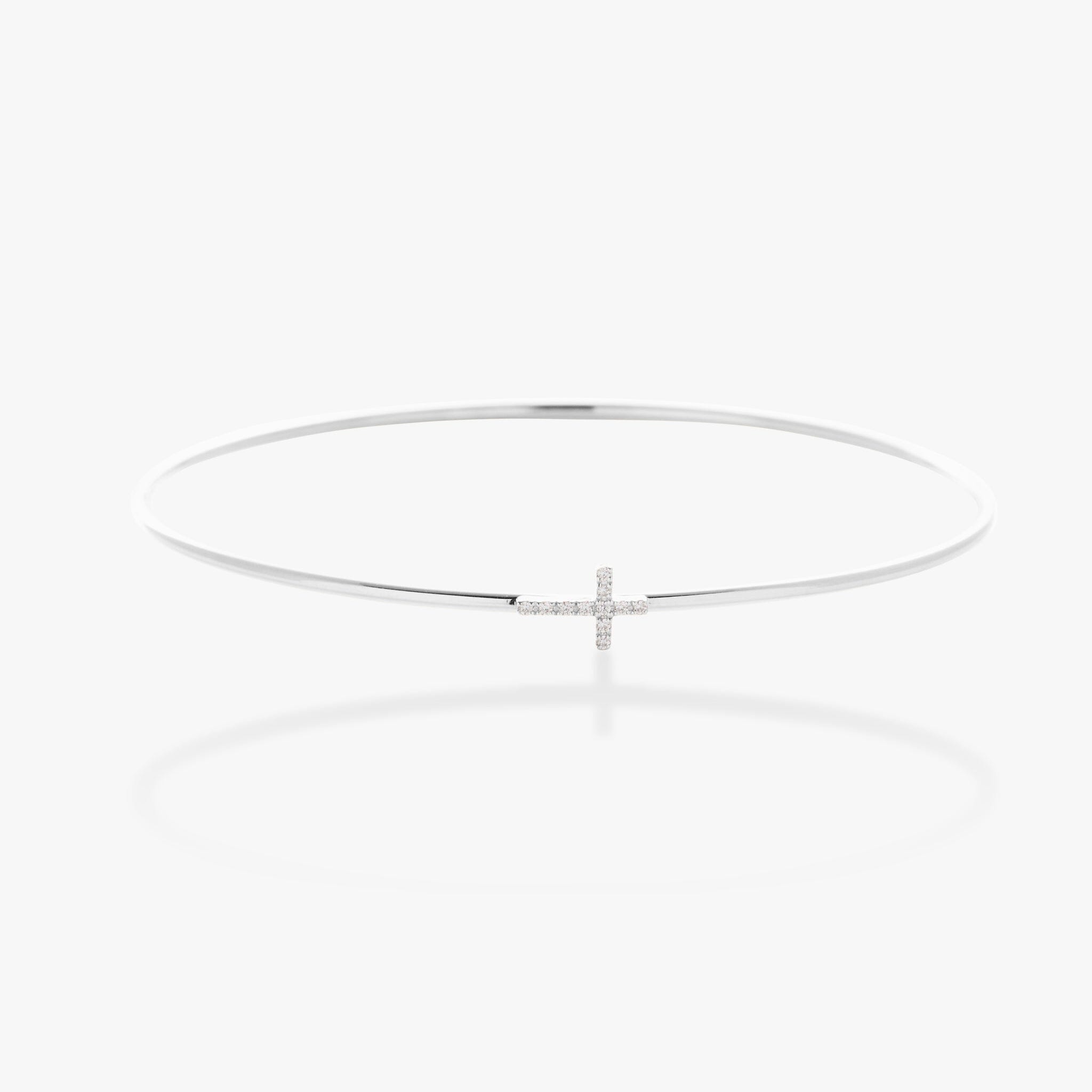 Pavé Cross Bangle