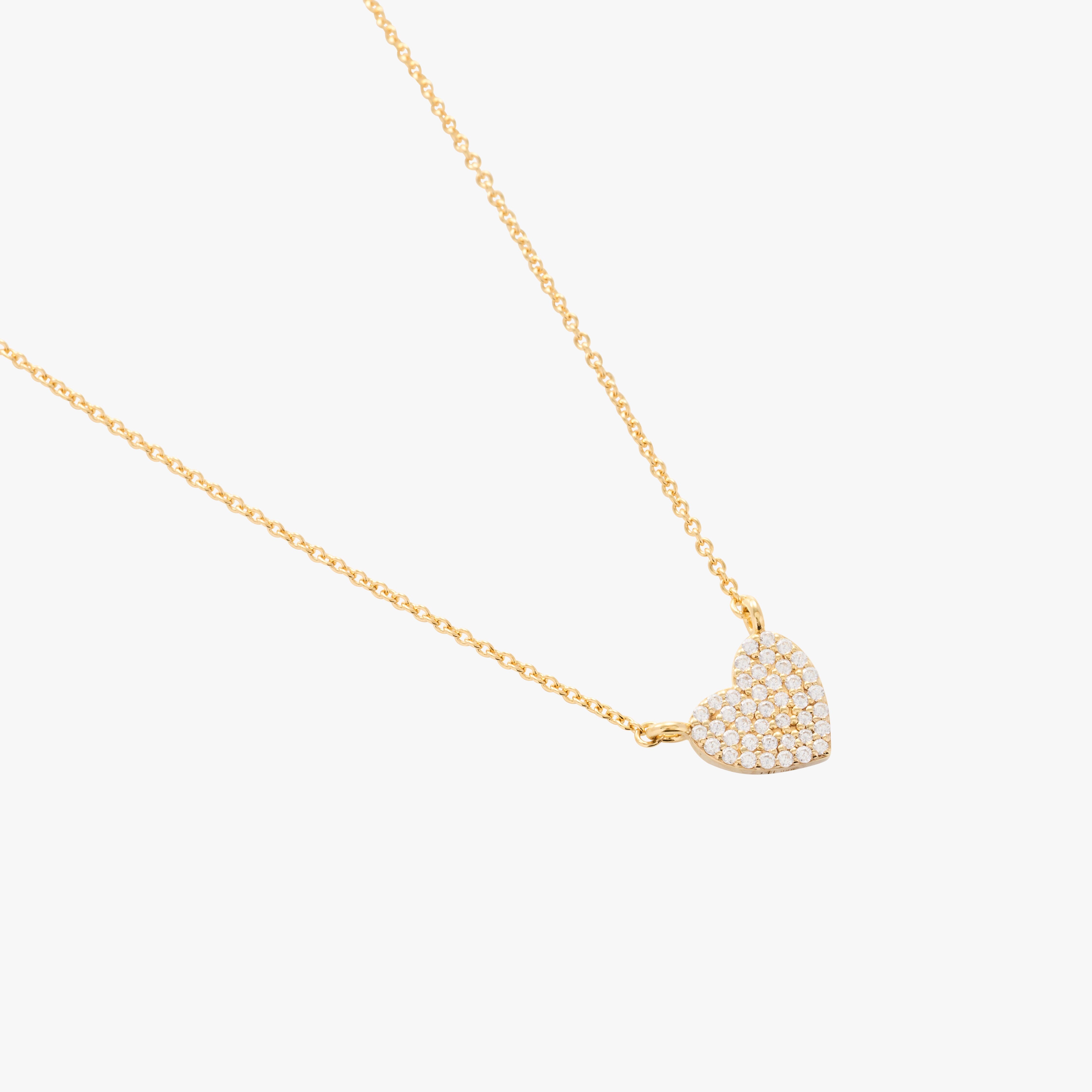 Pavé Heart Necklace
