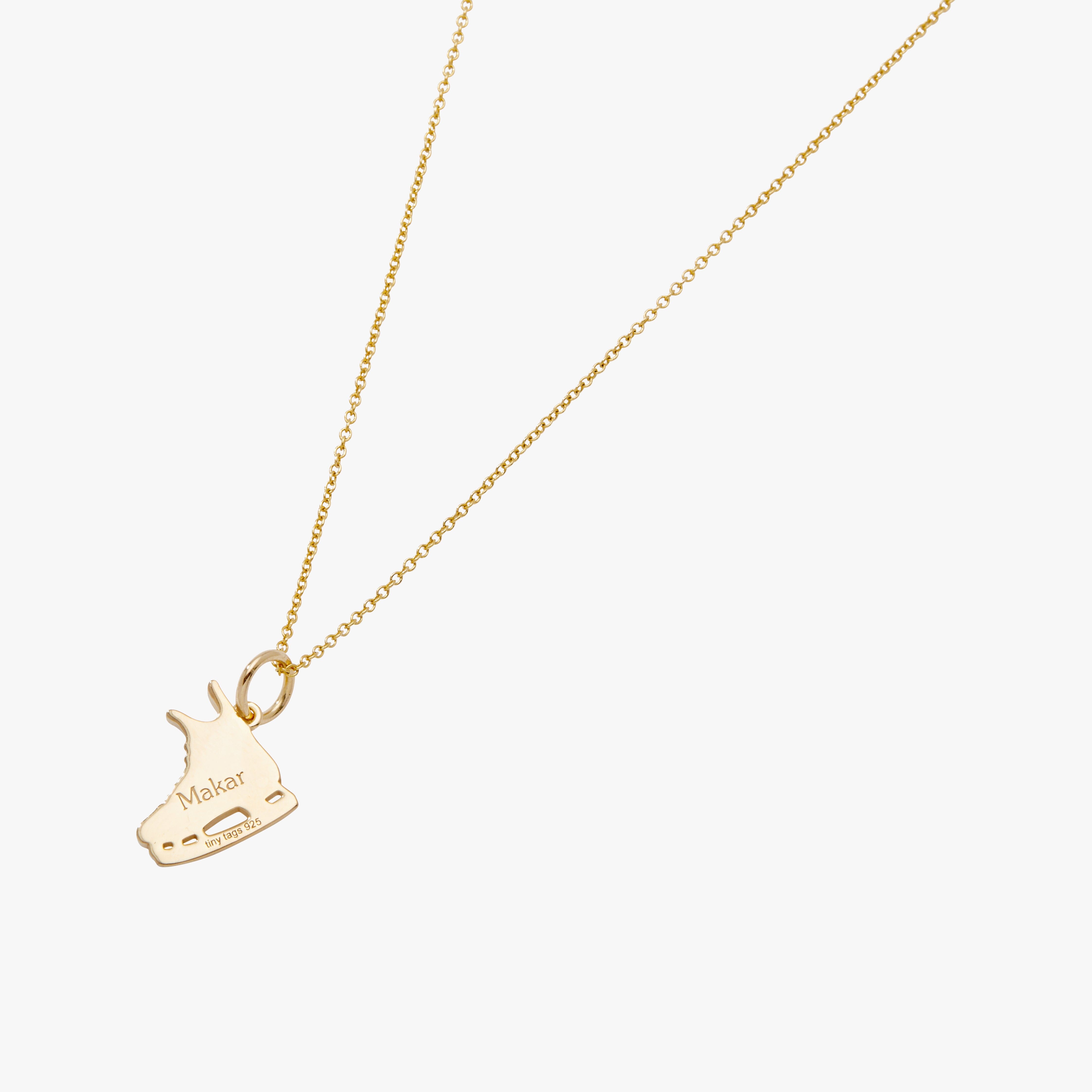 Skate Charm Necklace