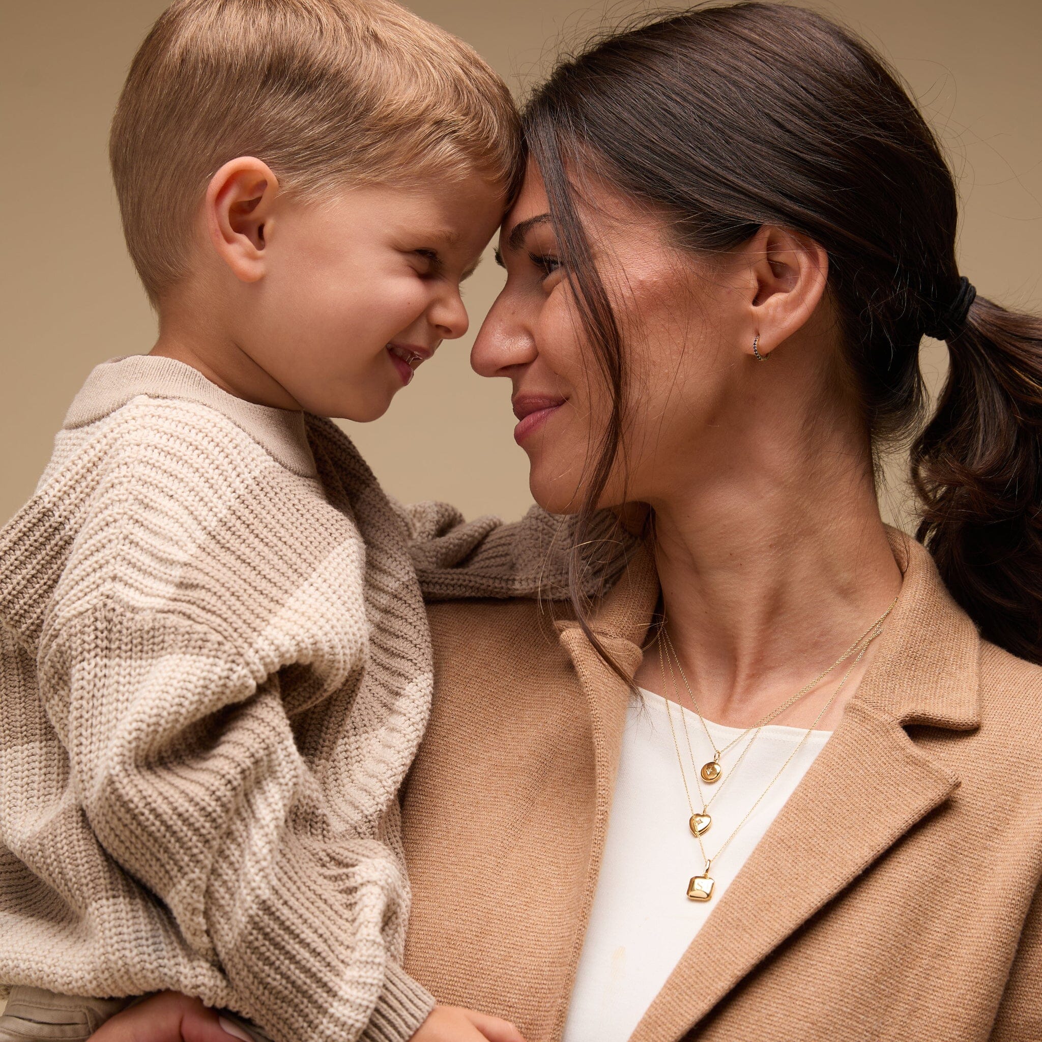 Round Mini Locket Necklace