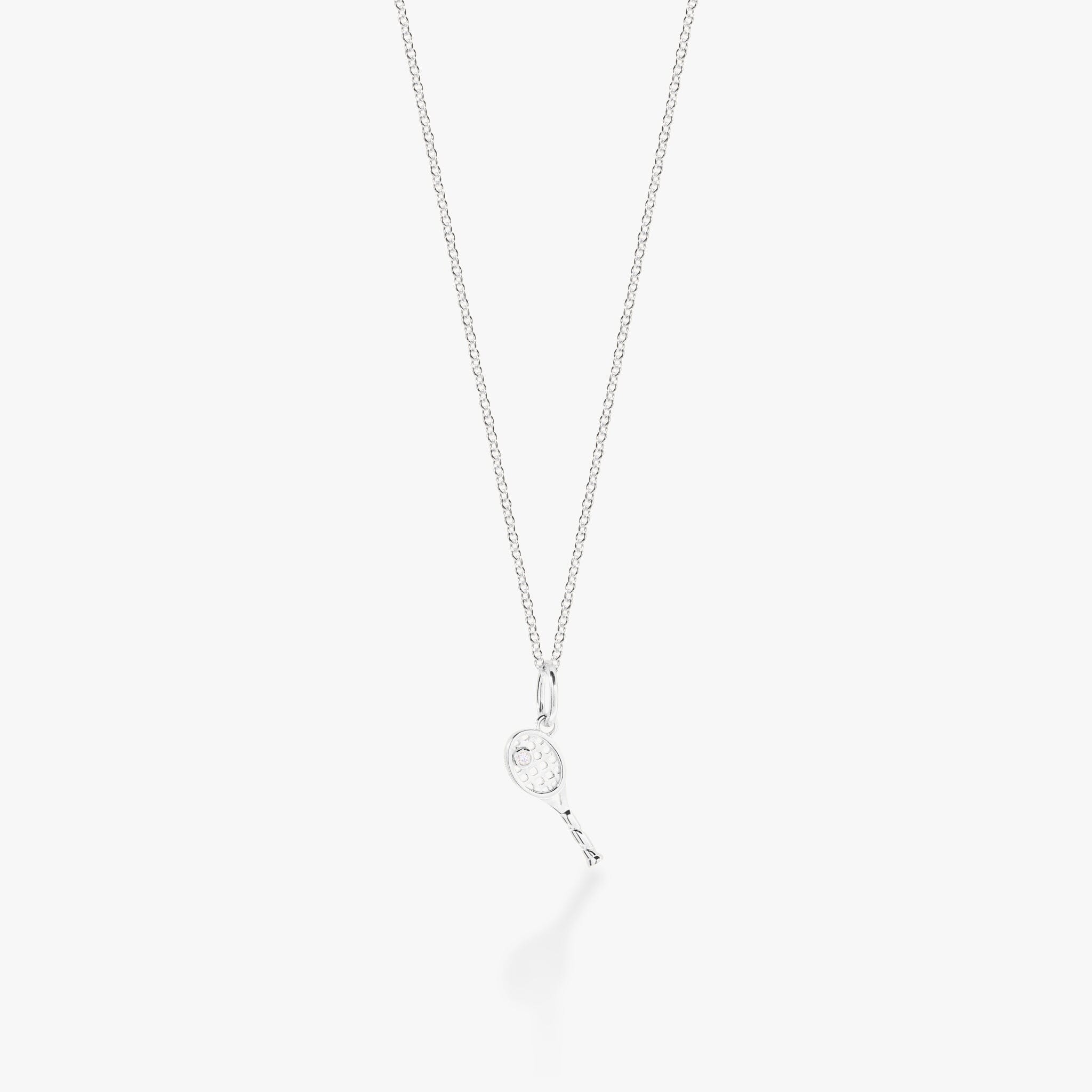 Tennis Charm Necklace