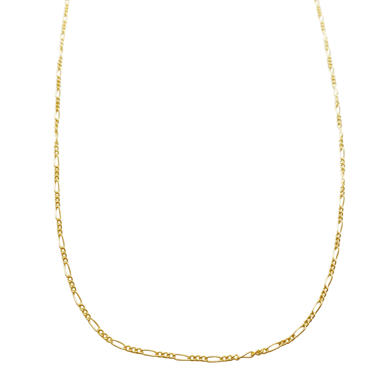 GoldMinifigaronecklacewhitebac