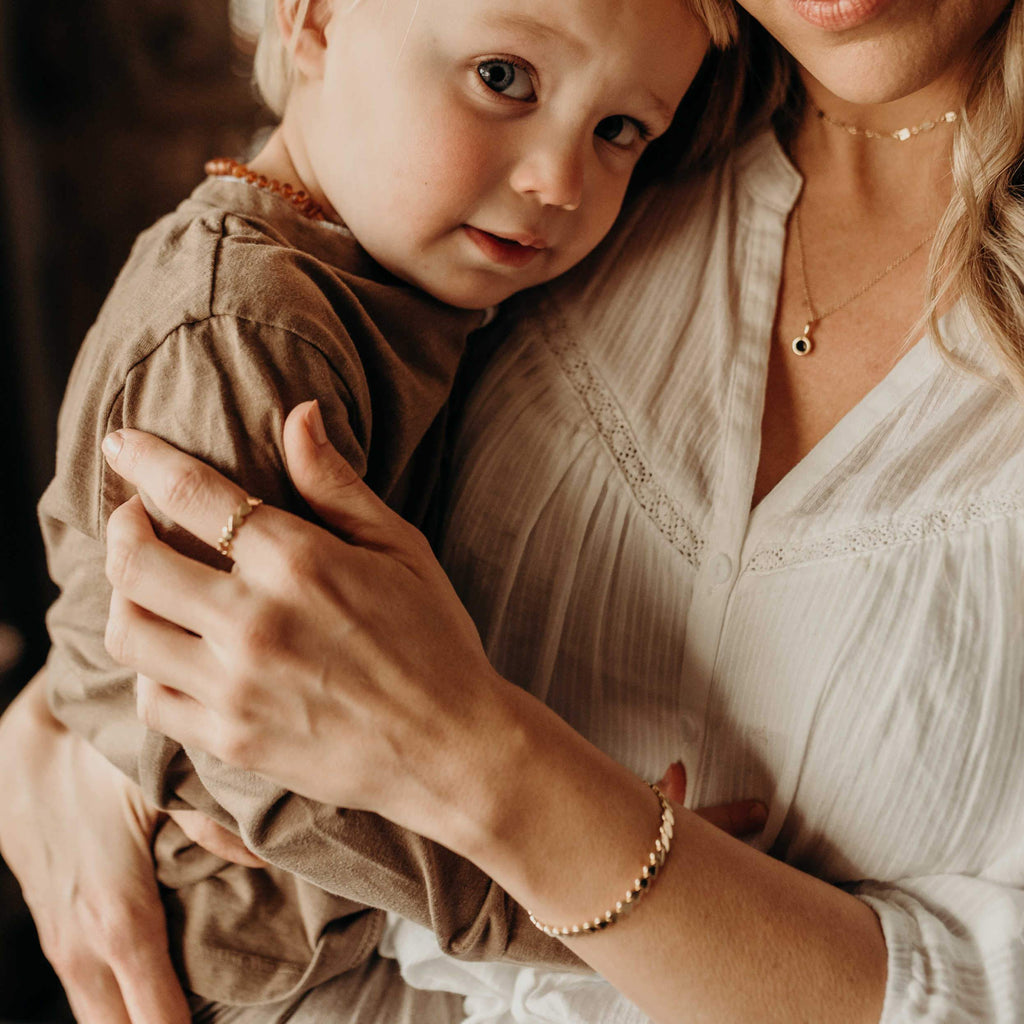 Perfectly Imperfect Hoop Earring & Cuff Bracelet Gift Set