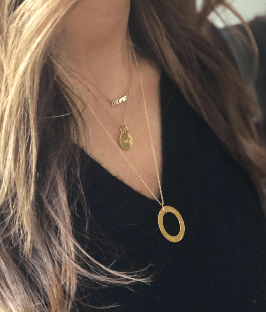 3 Piece Circle Necklace - Long – Dandy Jewelry