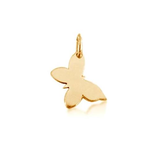 Gold Butterfly Tag - tinytags