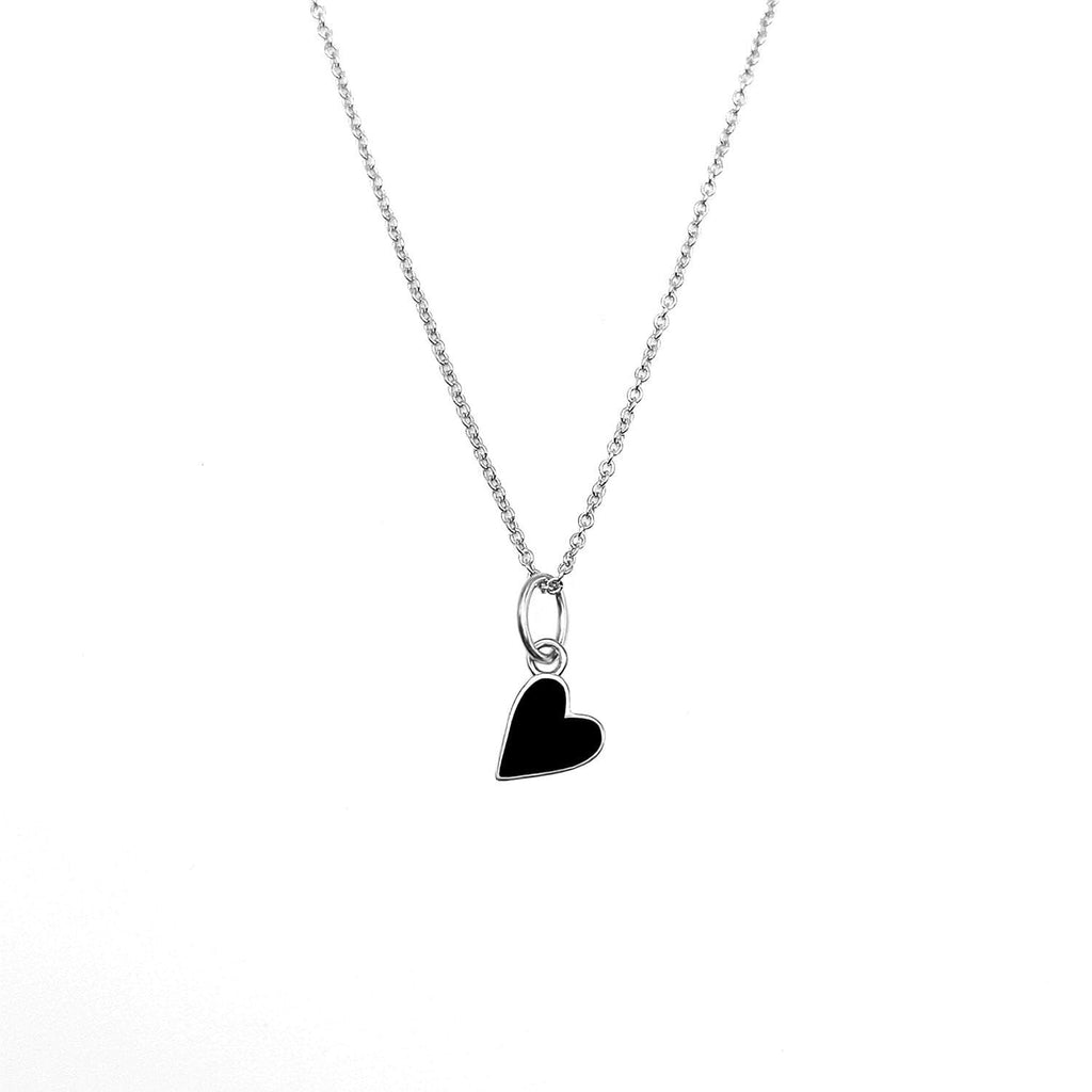 Return to Tiffany™ Heart Tag Necklace in Silver with a Diamond, Medium |  Tiffany & Co.