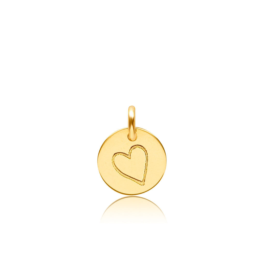 14k Gold Perfectly Imperfect Heart