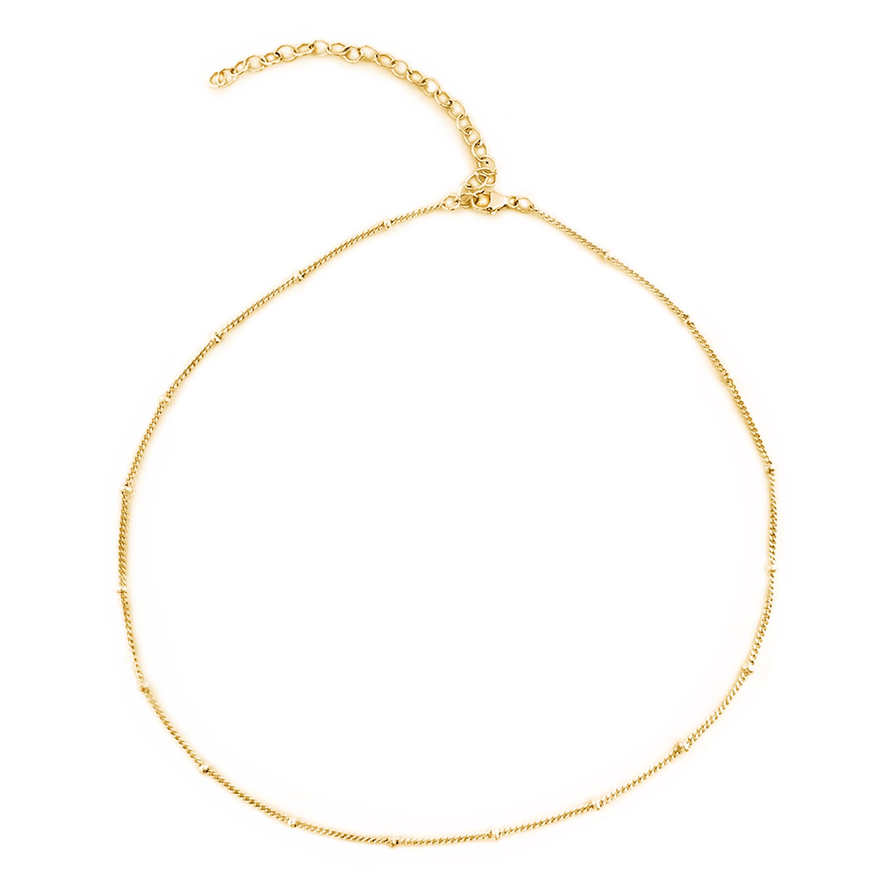 14k Gold Choker - tinytags