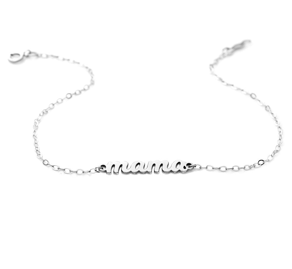 Royal Chain 14K Mini Initial M Bracelet RCM13324-07, Comstock Jewelers