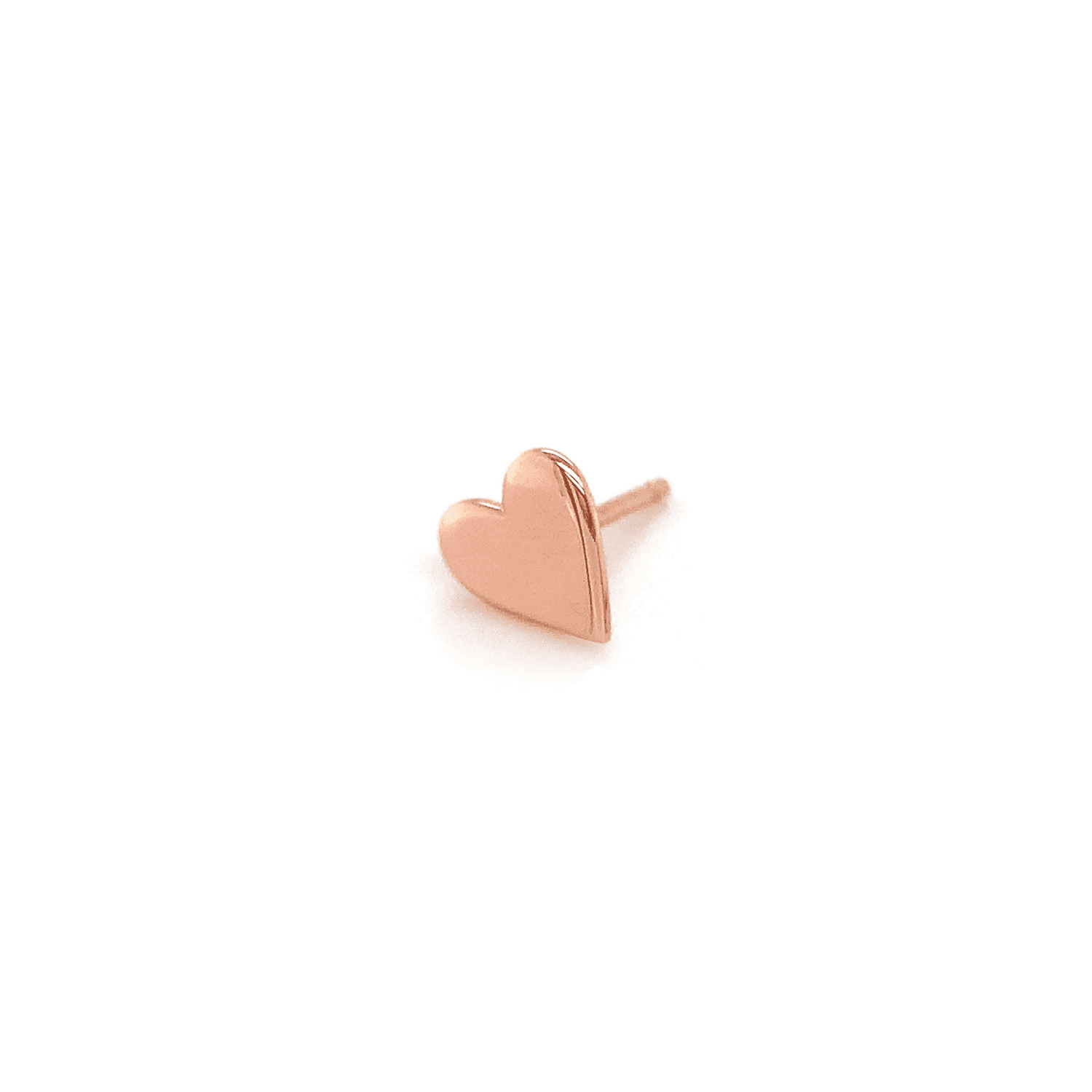 アクセサリー STUDIO SEVEN Caution Heart Earring Gold diamond-heart-earrings-14k-